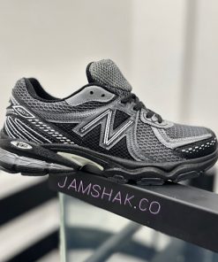 کتونی مردانه نیوبالانس 860 طوسی مشکی سایز 41 تا 44