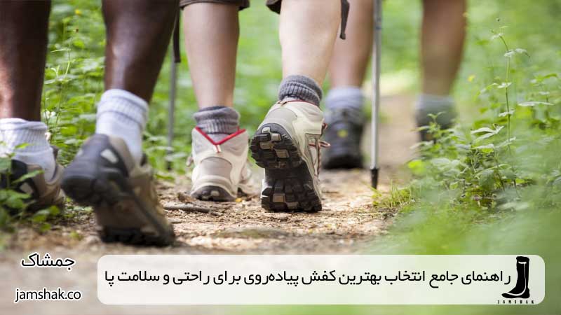 راهنمای جامع انتخاب بهترین کفش پیاده‌روی برای راحتی و سلامت پا